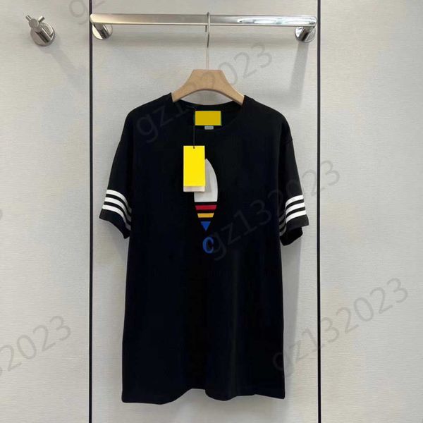 womens t-shirts color logo printing short sleeve tees cotton fabric round neck pullover fashion brand couple style women apparel, White
womens t-shirts color logo printing short sleeve tees cotton fabric round neck pullover fashion brand couple style women apparel, White