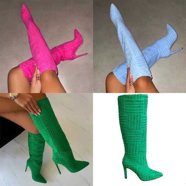 boots winter new women's knee high-heeled warm boots luxury towel cotton fashion show 36-43 women 221213, Black
boots winter new women's knee high-heeled warm boots luxury towel cotton fashion show 36-43 women 221213, Black