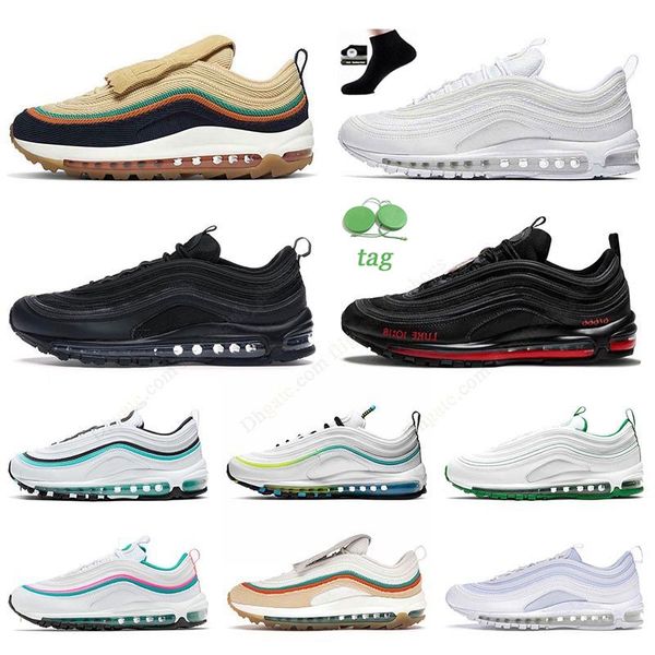luxury 97 97s mens run shoe running black bullet satan-1 triple white golf nrg celestial gold south beach tropical twist men women sneakers
luxury 97 97s mens run shoe running black bullet satan-1 triple white golf nrg celestial gold south beach tropical twist men women sneakers