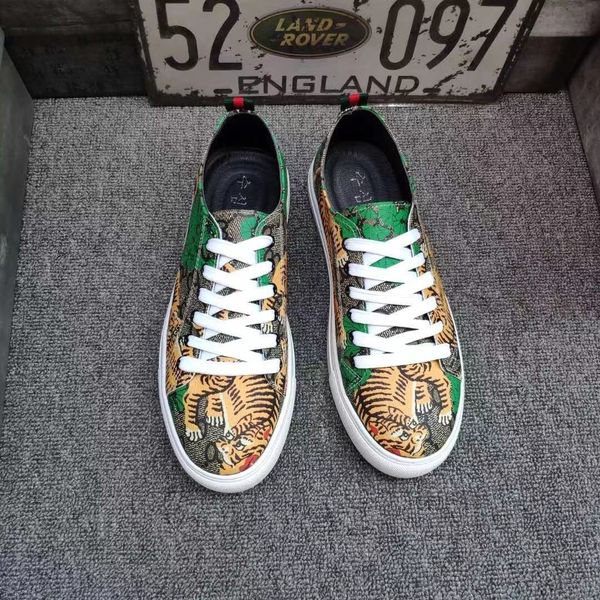 designer tiger print tennis sneakers luxury canvas shoes ace rubber sole embroidered retro casual sneakers, Black
designer tiger print tennis sneakers luxury canvas shoes ace rubber sole embroidered retro casual sneakers, Black