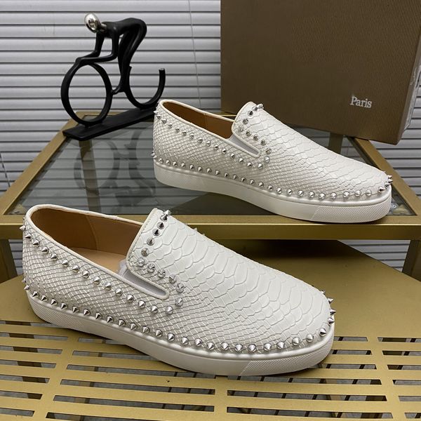 mens stylish studded shoes handcrafted real leather designer rock style red soles shoes luxury fashion womens diamond encrusted casual shoe, Red;white
mens stylish studded shoes handcrafted real leather designer rock style red soles shoes luxury fashion womens diamond encrusted casual shoe, Red;white
