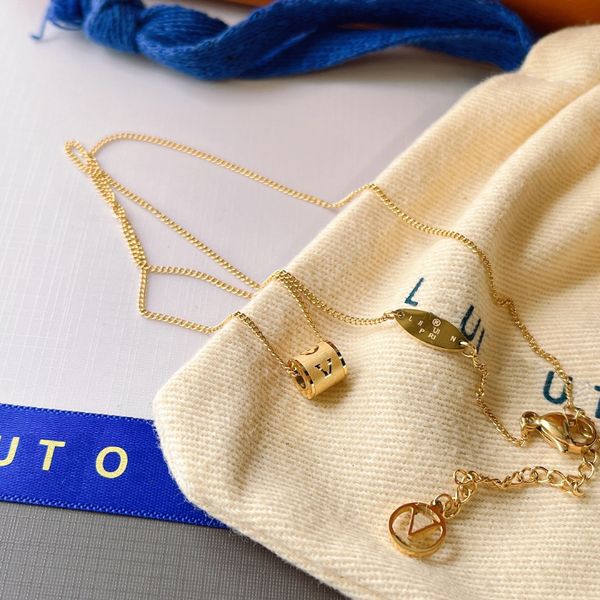 high end fashion letters necklaces specially design for womens gold-plated exquisite senior accessories classic popular brand long, Silver
high end fashion letters necklaces specially design for womens gold-plated exquisite senior accessories classic popular brand long, Silver