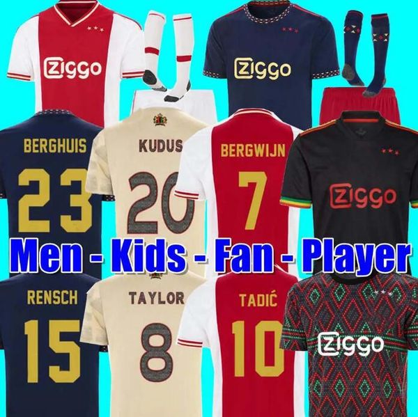 ajaxs tadic 21 22 23 soccer jerseys fans player bassey berghuis third black kit blind klaassen taylor 2022 2023 football shirts men kids uni, Black;yellow
ajaxs tadic 21 22 23 soccer jerseys fans player bassey berghuis third black kit blind klaassen taylor 2022 2023 football shirts men kids uni, Black;yellow