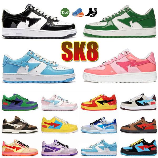 fashion designer casual sk8 sta shoes men women black white pink abc green orange m2 camouflage trainer sports platform sneakers
fashion designer casual sk8 sta shoes men women black white pink abc green orange m2 camouflage trainer sports platform sneakers