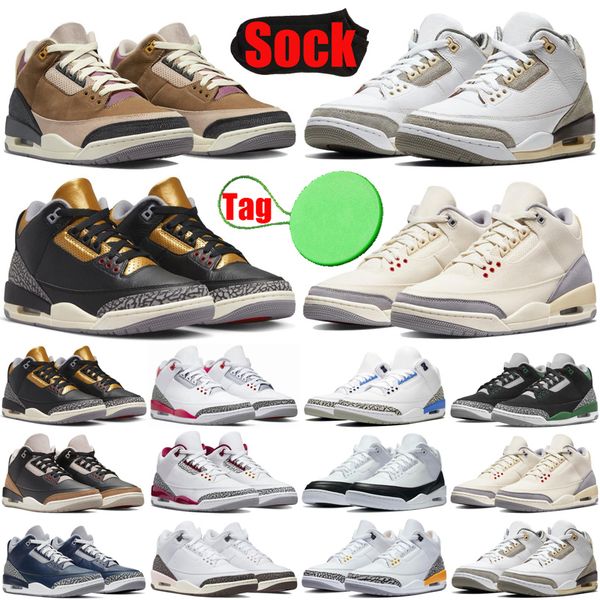 womens jumpman 3 mens basketball shoes 3s archaeo brown a ma maniere unc black gold cats fire red muslin racer blue men trainers sneakers
womens jumpman 3 mens basketball shoes 3s archaeo brown a ma maniere unc black gold cats fire red muslin racer blue men trainers sneakers