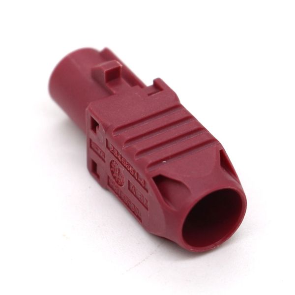 1 pin red unsealed male rf fakra electric wire connector with terminal for automotive
1 pin red unsealed male rf fakra electric wire connector with terminal for automotive