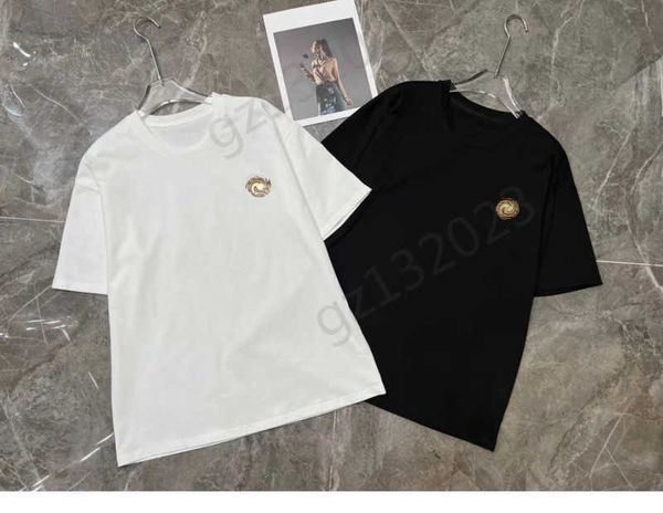womens t-shirts brand classic logo printing short sleeve tees off shoulder design loose pure cotton fashion designer women apparel 2 colors, White
womens t-shirts brand classic logo printing short sleeve tees off shoulder design loose pure cotton fashion designer women apparel 2 colors, White