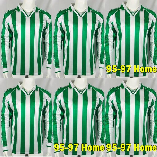 95 97 real betis soccer jerseys retro real fernando denilson alfonso jarni long sleeve vintage football shirt, Black;yellow
95 97 real betis soccer jerseys retro real fernando denilson alfonso jarni long sleeve vintage football shirt, Black;yellow