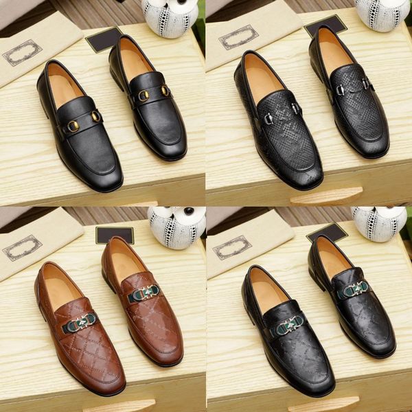 men loafers luxurious designers shoes genuine leather brown black mens casual designer dress shoes with box 38-46
men loafers luxurious designers shoes genuine leather brown black mens casual designer dress shoes with box 38-46