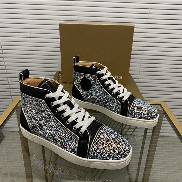 mens stylish studded shoes handcrafted real leather designer rock style red soles shoes luxury fashion womens diamond encrusted casual shoe, Red;white
mens stylish studded shoes handcrafted real leather designer rock style red soles shoes luxury fashion womens diamond encrusted casual shoe, Red;white