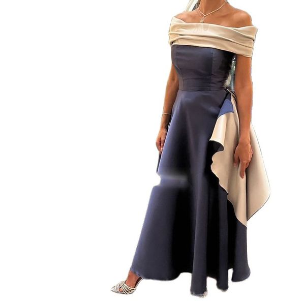a-line ruffles prom dresses 2023 strapless saudi arabia evening formal party gowns bridesmaid dress robes de soiree, Black
a-line ruffles prom dresses 2023 strapless saudi arabia evening formal party gowns bridesmaid dress robes de soiree, Black