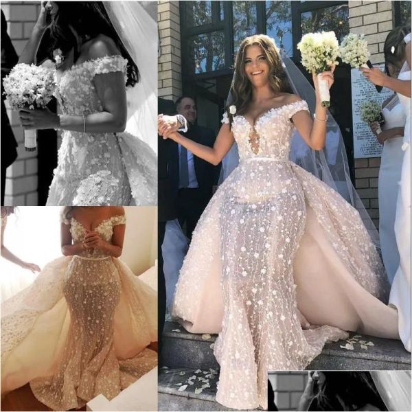 2023 designer mermaid wedding dresses bridal gown with overskirt off the shoulder applique satin custom made sweep train vestidos de novia p, White
2023 designer mermaid wedding dresses bridal gown with overskirt off the shoulder applique satin custom made sweep train vestidos de novia p, White