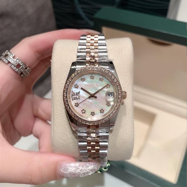 watches for woman 31mm quartz stainless steel strap diamond dial folding buckle waterproof luxury watch montre de lux170b, Slivery;brown
watches for woman 31mm quartz stainless steel strap diamond dial folding buckle waterproof luxury watch montre de lux170b, Slivery;brown