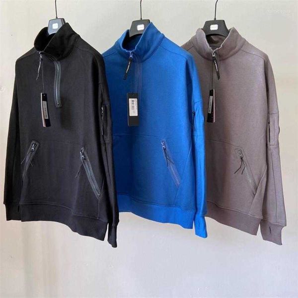 men's hoodies sweatshirts turn-down collar men long sleeve half-zipper casual clothes cp szij.., Black
men's hoodies sweatshirts turn-down collar men long sleeve half-zipper casual clothes cp szij.., Black
