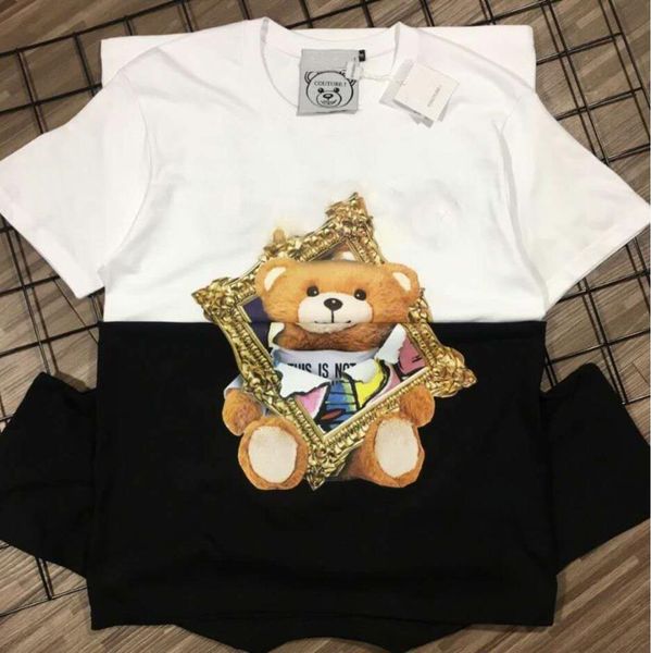 couples summer fashion short sleeve bear designer t-shirt men's women color the bears round neck luxury half sleeve base shirts s-5xl, White;black
couples summer fashion short sleeve bear designer t-shirt men's women color the bears round neck luxury half sleeve base shirts s-5xl, White;black