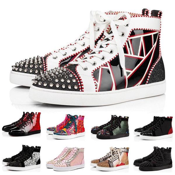 christians red bottomed new mens womens designers platform sneakers luxurys junior spikes casaul shoes loafers traine wom, Black
christians red bottomed new mens womens designers platform sneakers luxurys junior spikes casaul shoes loafers traine wom, Black