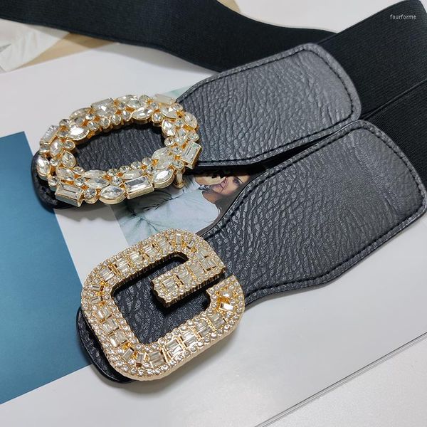 belts elastic shiny rhinestone corset belt ladies waist for women stretch cummerbunds strass wide waistband, Black;brown
belts elastic shiny rhinestone corset belt ladies waist for women stretch cummerbunds strass wide waistband, Black;brown