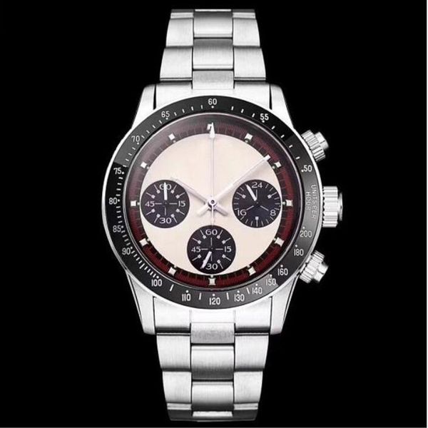luxury watch vintage perpetual paul newman automatic mechanical watches stainless steel men mens wristwatches #668300g, Slivery;brown
luxury watch vintage perpetual paul newman automatic mechanical watches stainless steel men mens wristwatches #668300g, Slivery;brown