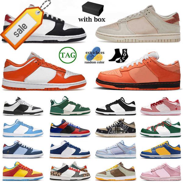 original with box mens womens basketball shoes dodgers triple pink clark atlanta university orange lobster red panda designer sneakers, Black 
original with box mens womens basketball shoes dodgers triple pink clark atlanta university orange lobster red panda designer sneakers, Black