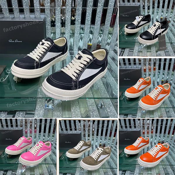 men women canvas shoes rick owen sneakers genuine leather trainers low sneaker black lace-up trainer fashion platform canvas shoe size 35-47
men women canvas shoes rick owen sneakers genuine leather trainers low sneaker black lace-up trainer fashion platform canvas shoe size 35-47