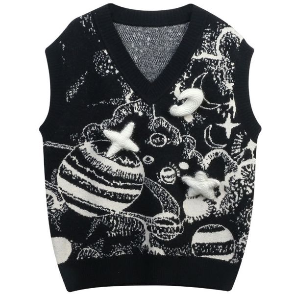 1220 l 2023 autumn sweaters women's pullover v neck blue black sleeveless brand same style women's mingmei, White;black
1220 l 2023 autumn sweaters women's pullover v neck blue black sleeveless brand same style women's mingmei, White;black