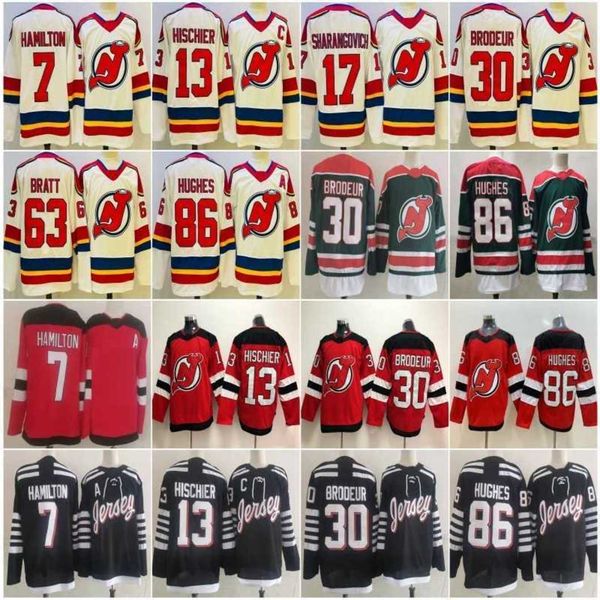 2022 reverse retro 2.0 hockey jerseys 86 jack hughes 13 nico hischier 30 martin brodeur 7 dougie hamilton red 63 jesper bratt 17 yegor shara, Black;red
2022 reverse retro 2.0 hockey jerseys 86 jack hughes 13 nico hischier 30 martin brodeur 7 dougie hamilton red 63 jesper bratt 17 yegor shara, Black;red
