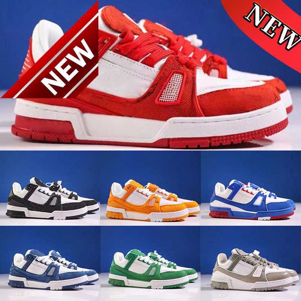 designer luxury 2023 womens casual shoes for men trainer sneaker embossed white black white yellow red blue denim mens sneakers outdoor
designer luxury 2023 womens casual shoes for men trainer sneaker embossed white black white yellow red blue denim mens sneakers outdoor
