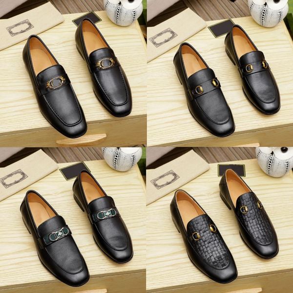 designers shoes men loafers genuine leather brown black mens casual designer dress shoes slip on wedding shoe with box 38-46
designers shoes men loafers genuine leather brown black mens casual designer dress shoes slip on wedding shoe with box 38-46