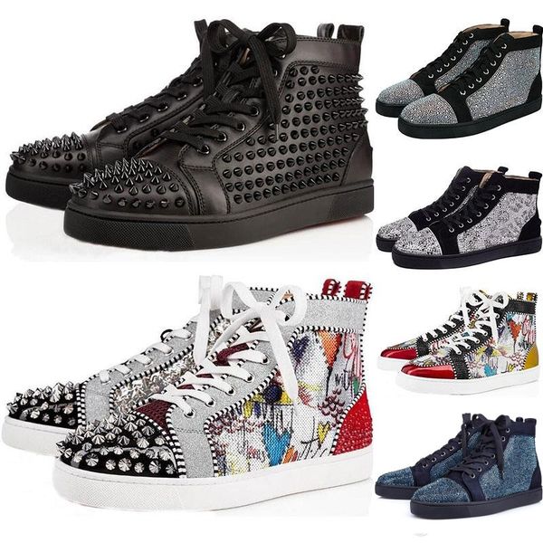 christians red bottomed designer shoes brand studded spikes flats luxury mens womens party lovers genuine leather vhq, Black
christians red bottomed designer shoes brand studded spikes flats luxury mens womens party lovers genuine leather vhq, Black