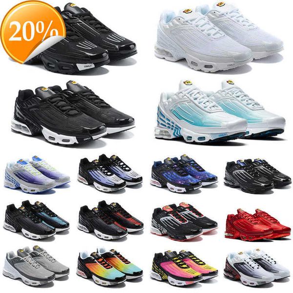 sandals tn 2023 plus 3 running shoes mens trainers chaussures triple black laser blue bred hyper violet silver red smoke grey sports sneaker
sandals tn 2023 plus 3 running shoes mens trainers chaussures triple black laser blue bred hyper violet silver red smoke grey sports sneaker