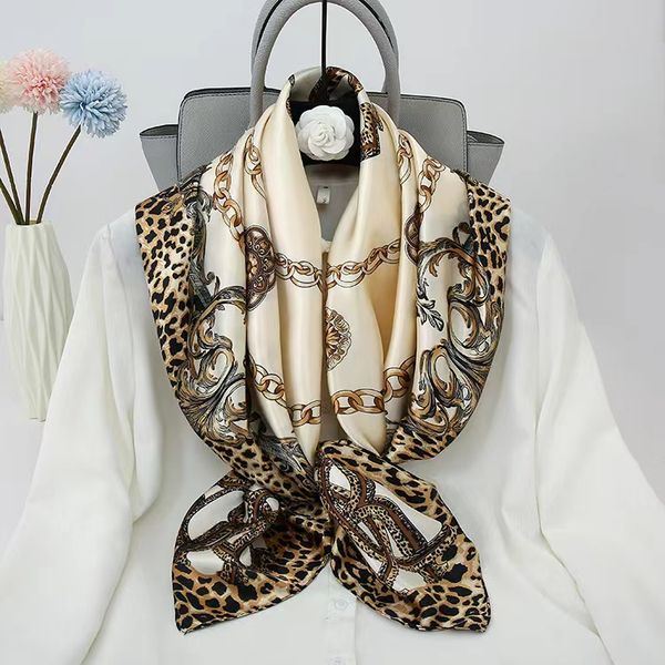 10 silk scarf headscarf ladies spring and autumn luxury silk high-end classic print pattern shawl scarfs easy to match soft touch 90x90cm, Blue;gray
10 silk scarf headscarf ladies spring and autumn luxury silk high-end classic print pattern shawl scarfs easy to match soft touch 90x90cm, Blue;gray