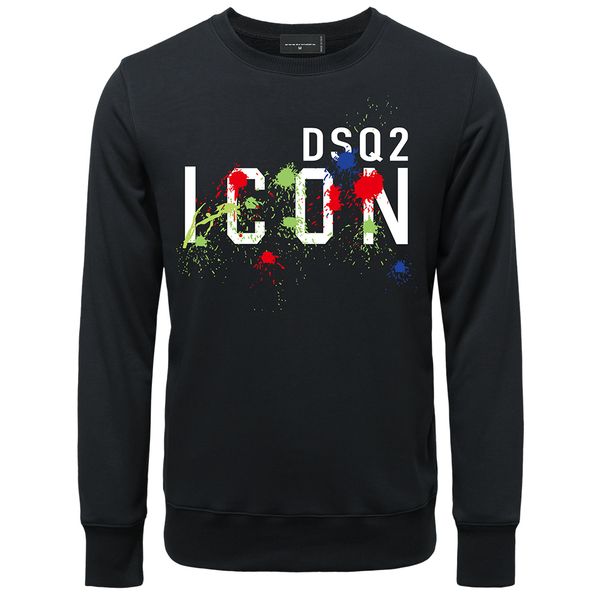 men's hoodies men's sweater dsq2 letter print fall new pullover round neck loose casual top, Black
men's hoodies men's sweater dsq2 letter print fall new pullover round neck loose casual top, Black