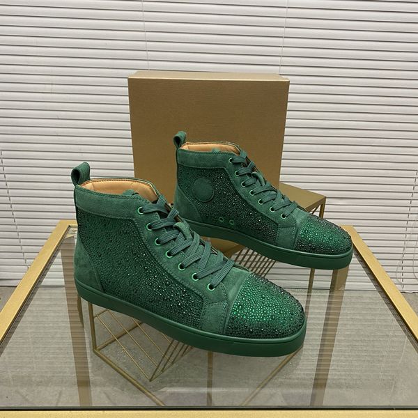 mens stylish studded shoes handcrafted real leather designer rock style red soles shoes luxury fashion womens diamond encrusted casual shoe, Red;white
mens stylish studded shoes handcrafted real leather designer rock style red soles shoes luxury fashion womens diamond encrusted casual shoe, Red;white