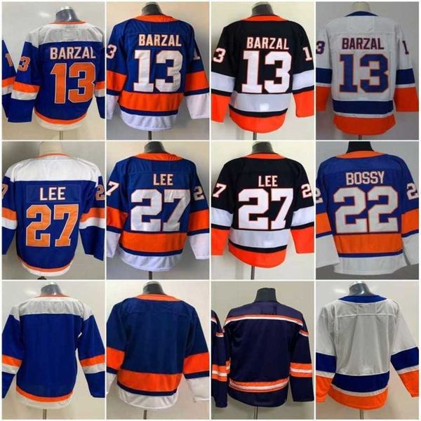 2022 reverse retro hockey jerseys 13 mathew barzal 27 anders lee 22 mike bossy alternate blue mens stitched shirts s-xxxl, Black;red
2022 reverse retro hockey jerseys 13 mathew barzal 27 anders lee 22 mike bossy alternate blue mens stitched shirts s-xxxl, Black;red