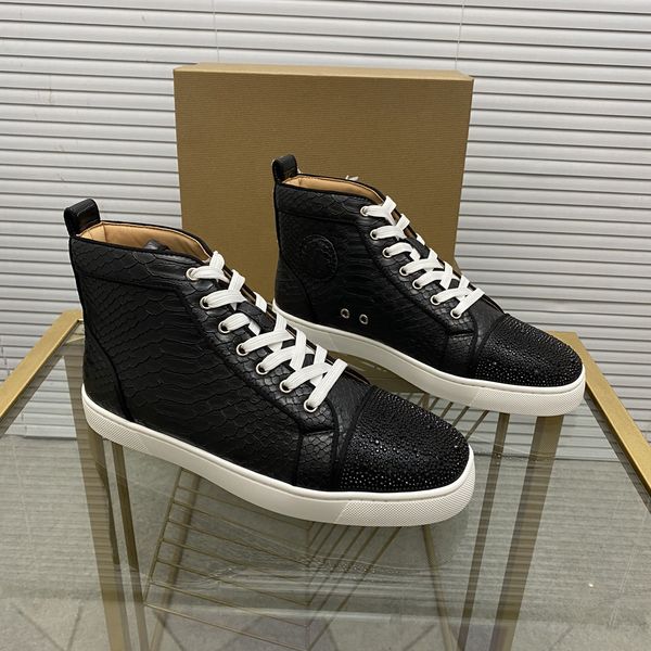 mens stylish studded shoes handcrafted real leather designer rock style red soles shoes luxury fashion womens diamond encrusted casual shoe, Red;white
mens stylish studded shoes handcrafted real leather designer rock style red soles shoes luxury fashion womens diamond encrusted casual shoe, Red;white