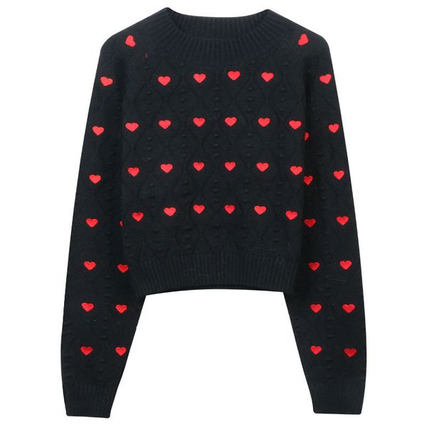 1220 l 2023 autumn sweaters women's pullover crew neck black white long sleeve brand same style women's mingmei, White;black
1220 l 2023 autumn sweaters women's pullover crew neck black white long sleeve brand same style women's mingmei, White;black