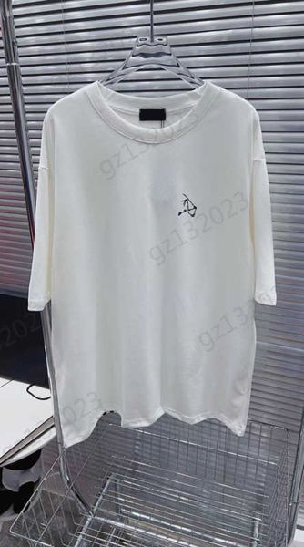 womens clothes t-shirts designer color contrast logo printing short sleeve t-shirt thread round collar casual loose shirt simple joker style, White
womens clothes t-shirts designer color contrast logo printing short sleeve t-shirt thread round collar casual loose shirt simple joker style, White