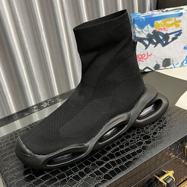 mens black fabric wave sneakers thick branded rubber sole package three soft airbags men womens fashion designer sock shoes 35-46 size with
mens black fabric wave sneakers thick branded rubber sole package three soft airbags men womens fashion designer sock shoes 35-46 size with