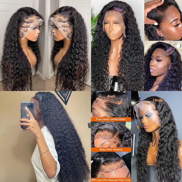 lace wigs deep wave frontal curly human hair 34 inch full for women hd water front 221216, Black;brown
lace wigs deep wave frontal curly human hair 34 inch full for women hd water front 221216, Black;brown
