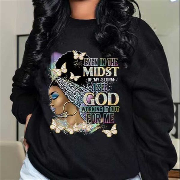 2023 women designer sweater fashion selling printed long sleeve casual loose t-shirts plus size 3xl 4xl 5xl, Black
2023 women designer sweater fashion selling printed long sleeve casual loose t-shirts plus size 3xl 4xl 5xl, Black