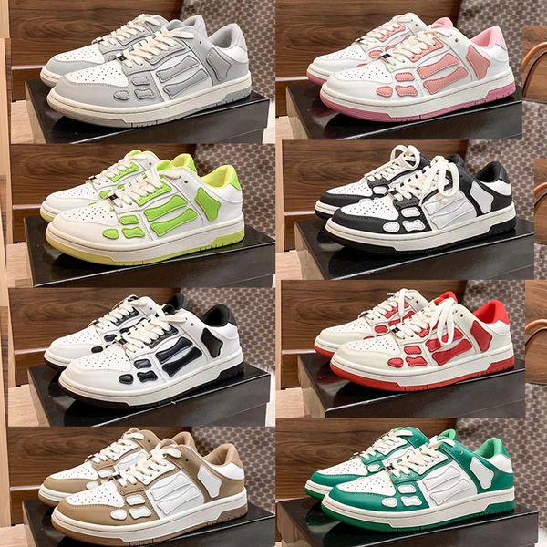 casual shoes designer skelet bones runner low skel skeleton shoes skeletons women men sports retro sneakers black white leather lace up trai
casual shoes designer skelet bones runner low skel skeleton shoes skeletons women men sports retro sneakers black white leather lace up trai