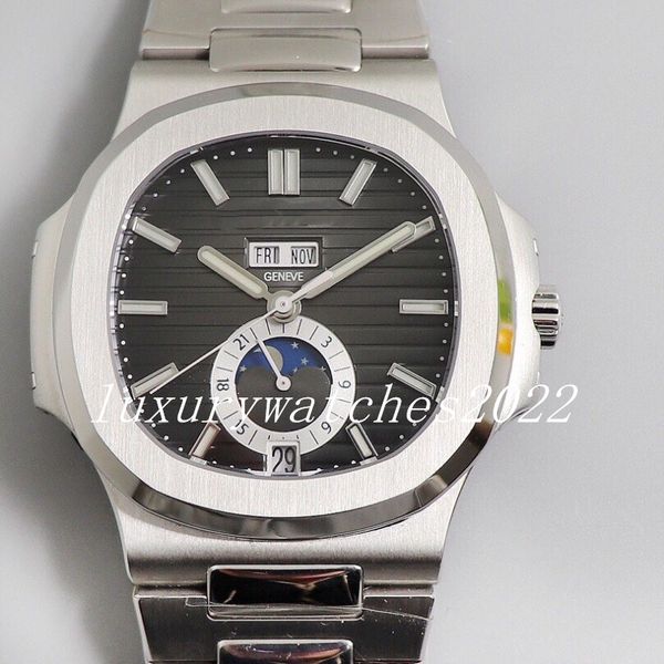 quality white gray blue dial mens watch 40.5mm automatic cal.324 s qalu 24h movement men moonphase display 5726 1a day time date moon watche, Slivery;brown
quality white gray blue dial mens watch 40.5mm automatic cal.324 s qalu 24h movement men moonphase display 5726 1a day time date moon watche, Slivery;brown