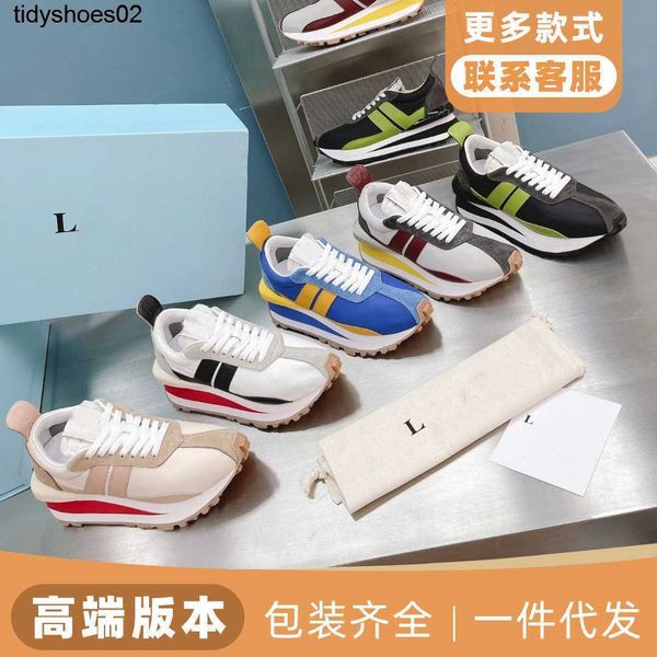 lanvins forrest gump moral training shoes couple men's and women's tall thick soled running lace up casual color contrast sneakers
lanvins forrest gump moral training shoes couple men's and women's tall thick soled running lace up casual color contrast sneakers