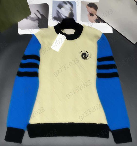 womens sweaters matching color striped long sleeve crewneck knitted sweater fashion brand designer standard warm knitwear sports joker style, White;black
womens sweaters matching color striped long sleeve crewneck knitted sweater fashion brand designer standard warm knitwear sports joker style, White;black