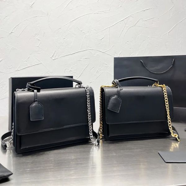 9a quality women designer sunset shoulder bag smooth with box ladies fashion luxury crossbody gold silver chain vintage totes handbags black
9a quality women designer sunset shoulder bag smooth with box ladies fashion luxury crossbody gold silver chain vintage totes handbags black