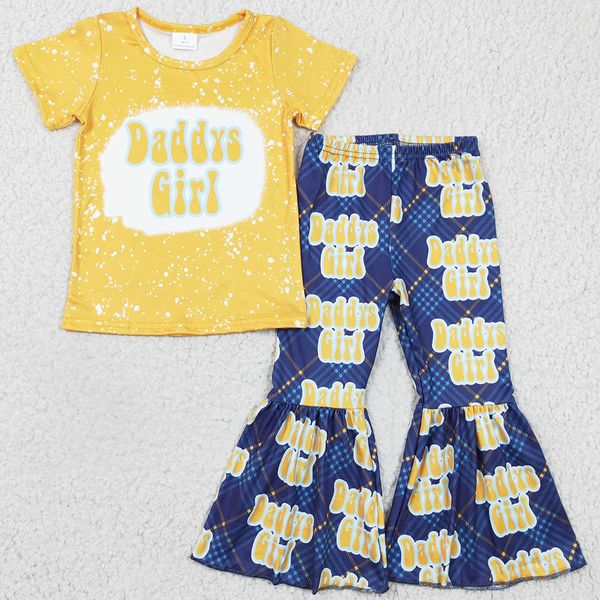 rts wholesale baby girls clothes set spring summer fashion short sleeve bell pants set daddys girl boutique kids clothes children outfits, White
rts wholesale baby girls clothes set spring summer fashion short sleeve bell pants set daddys girl boutique kids clothes children outfits, White