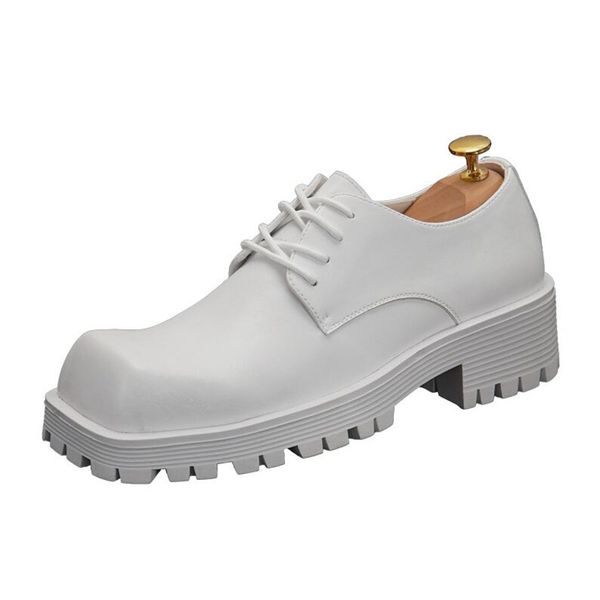 white men dress shoes fashion mans casual sneakers square toe mens chunky heel formal shoes, Black
white men dress shoes fashion mans casual sneakers square toe mens chunky heel formal shoes, Black