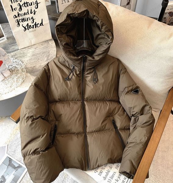 classic brand women jackets short hooded down coats designer parkas fashion inverted triangle mens jackets winter warm parker windbreaker, Black;brown
classic brand women jackets short hooded down coats designer parkas fashion inverted triangle mens jackets winter warm parker windbreaker, Black;brown