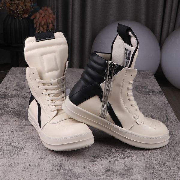 rick casual beige shoes man's sneakers ro owens board shoes women's high ankle boot jkwy, Black
rick casual beige shoes man's sneakers ro owens board shoes women's high ankle boot jkwy, Black