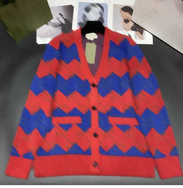 cardigans womens sweaters double g letter print wavy stripe v-neck long sleeves knitted cardigan button pocket silhouette loose warm knitwea, White;black
cardigans womens sweaters double g letter print wavy stripe v-neck long sleeves knitted cardigan button pocket silhouette loose warm knitwea, White;black